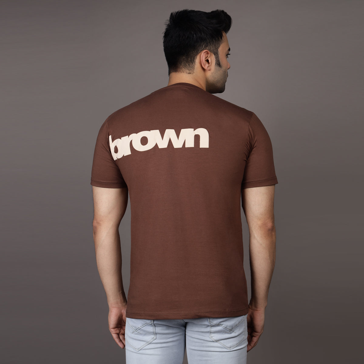 BROWN MARK T-SHIRT