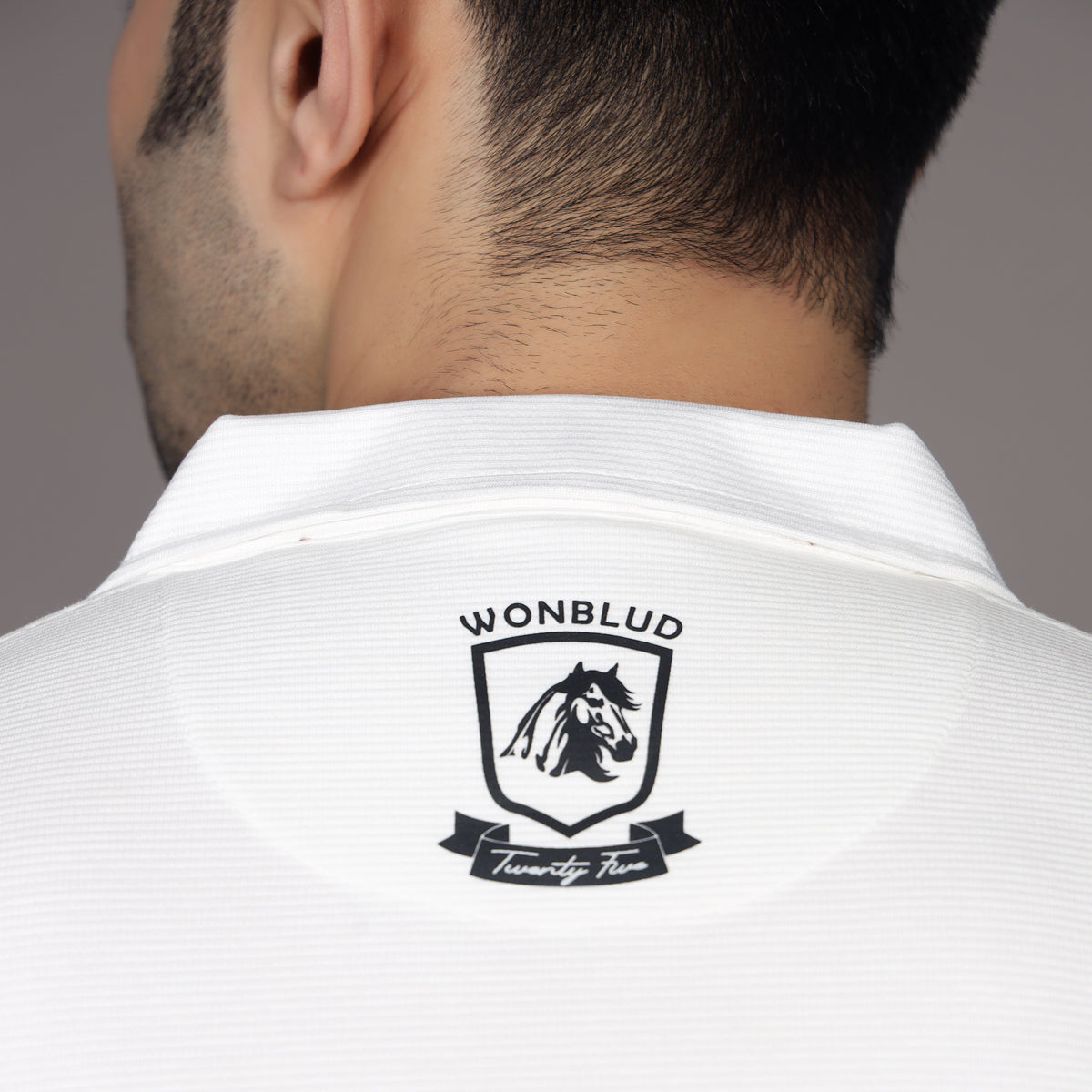 WHITE POLO CLUB T-SHIRT