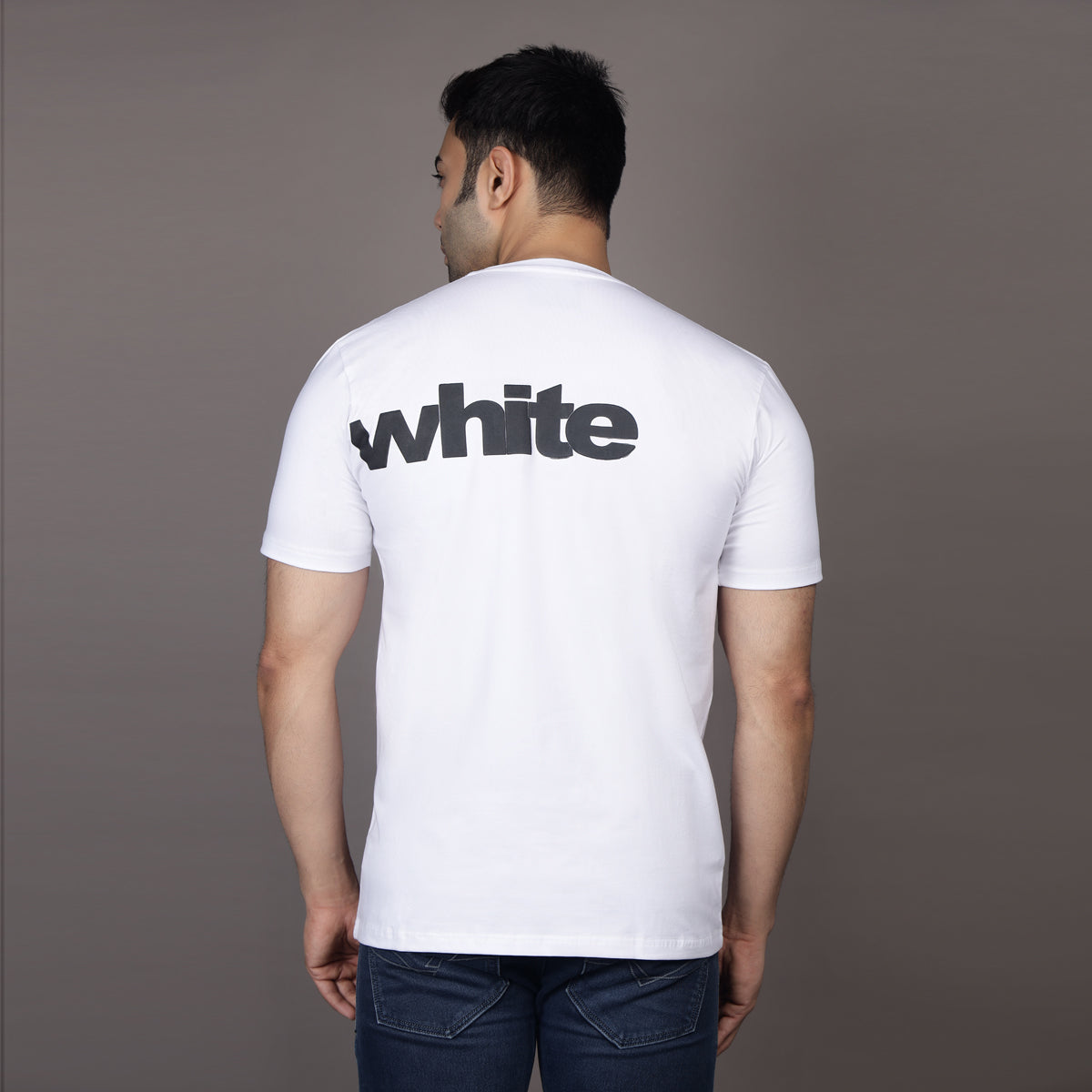 WHITE MARK T-SHIRT