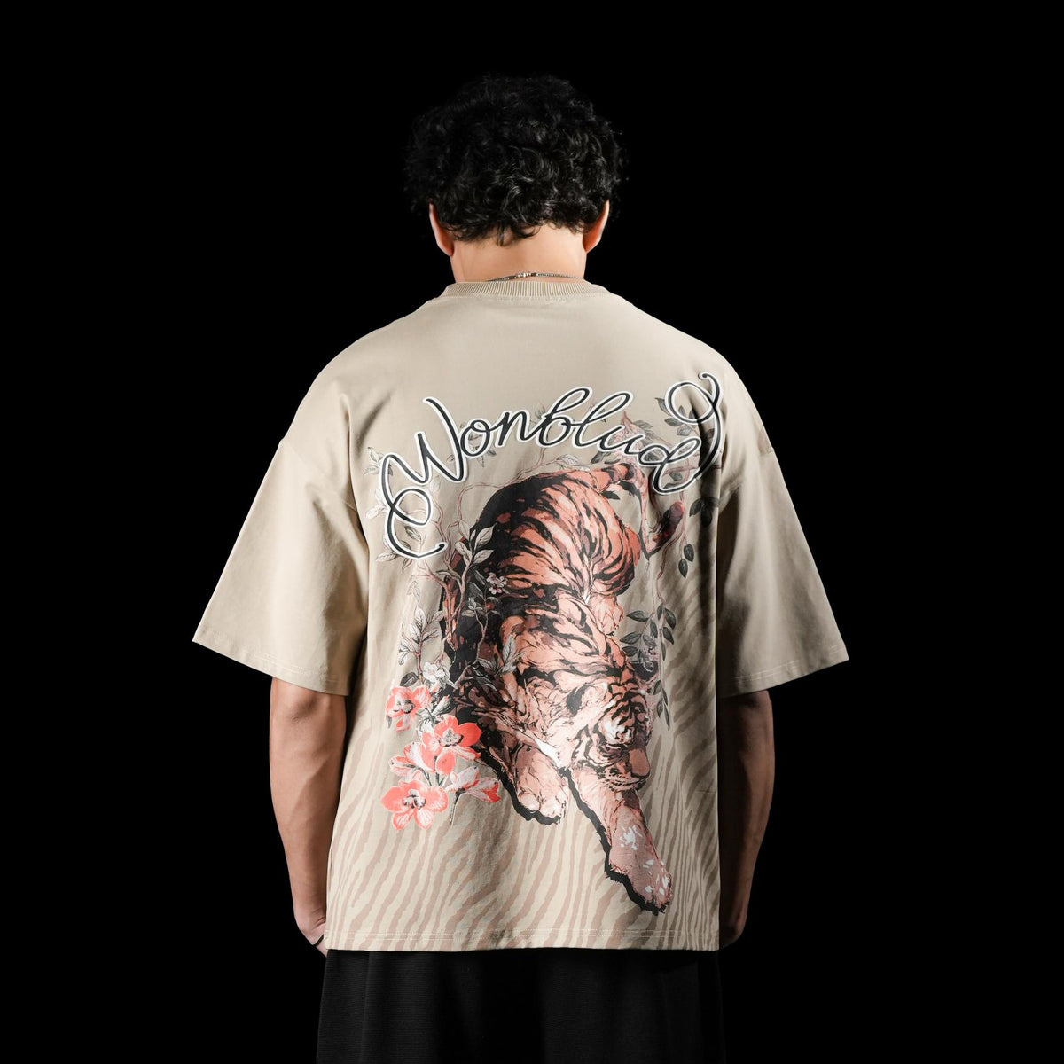 STONE TIGER STRIPED TSHIRT