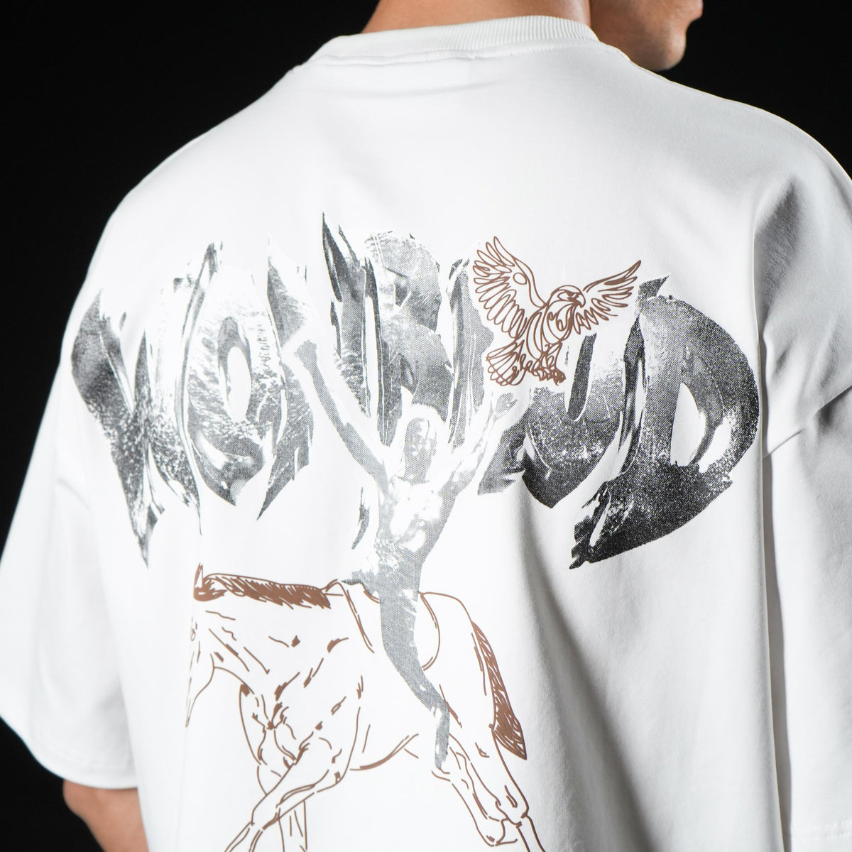 WHITE ASTRO TSHIRT