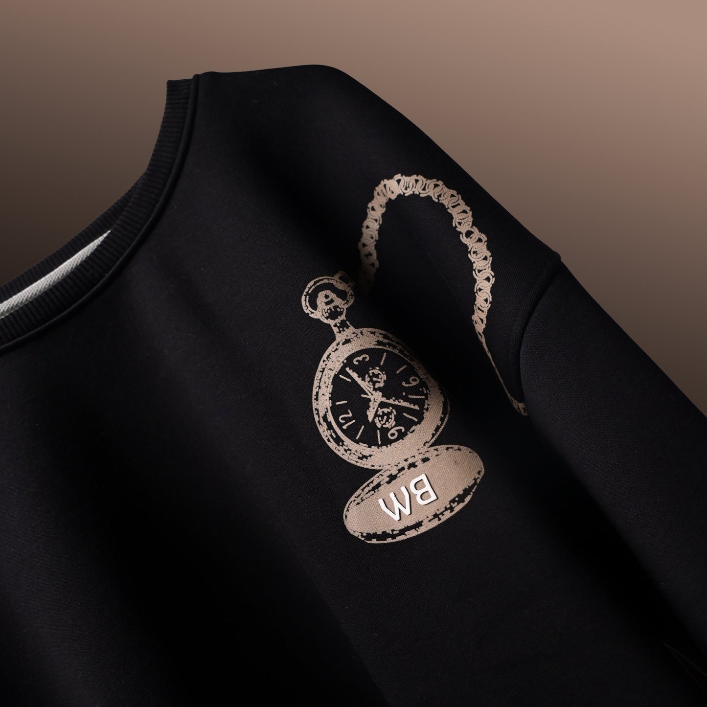 BLACK CLOCK SWEATSHIRT