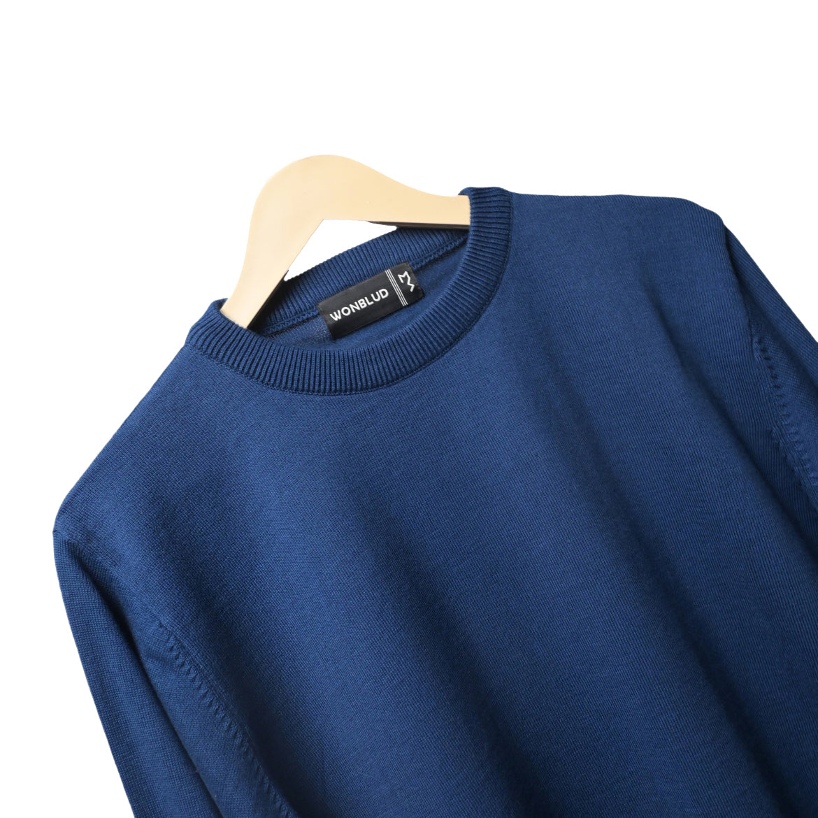 ROYAL BLUE COTTON PULLOVER