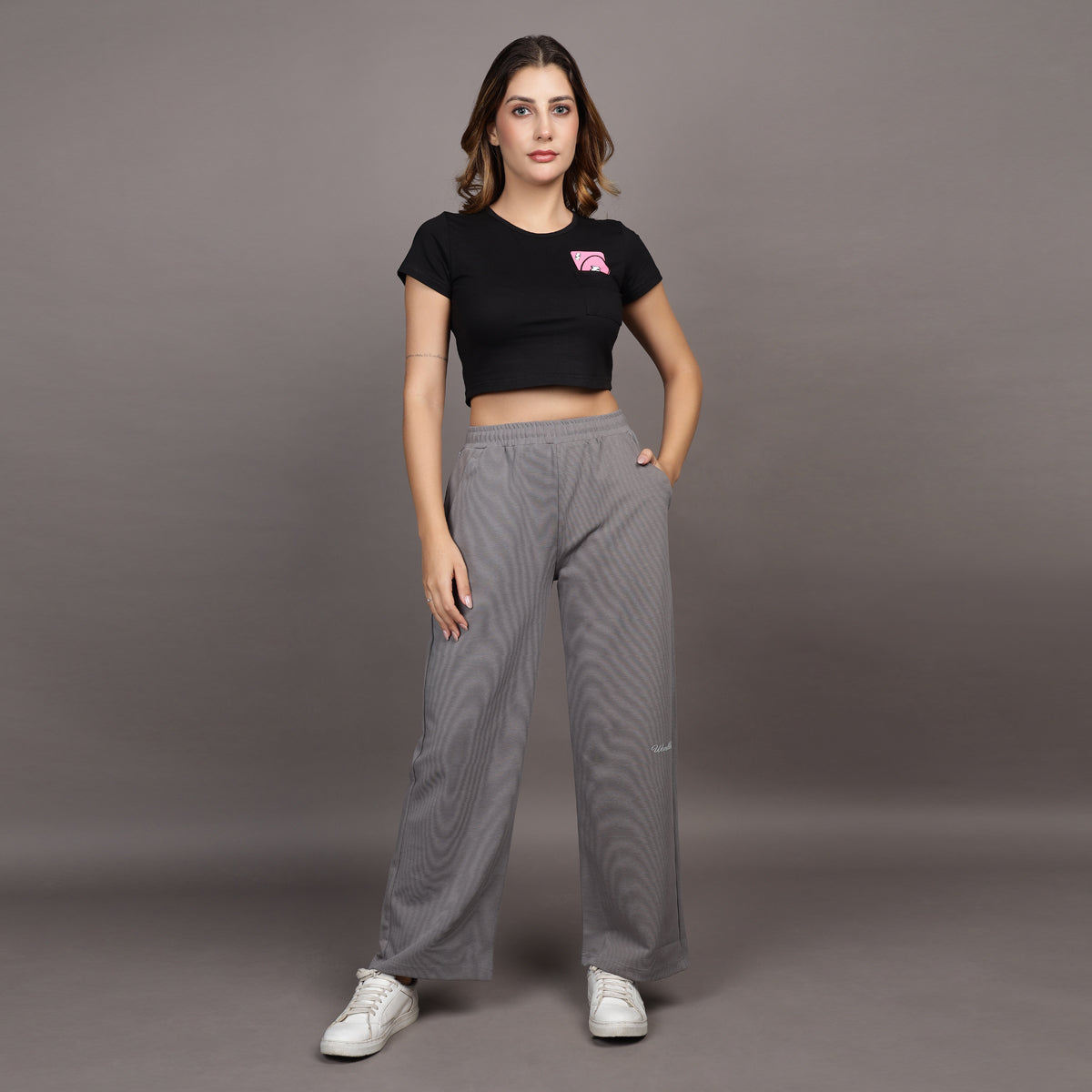GREY LOOSE FIT PANTS (UNISEX)