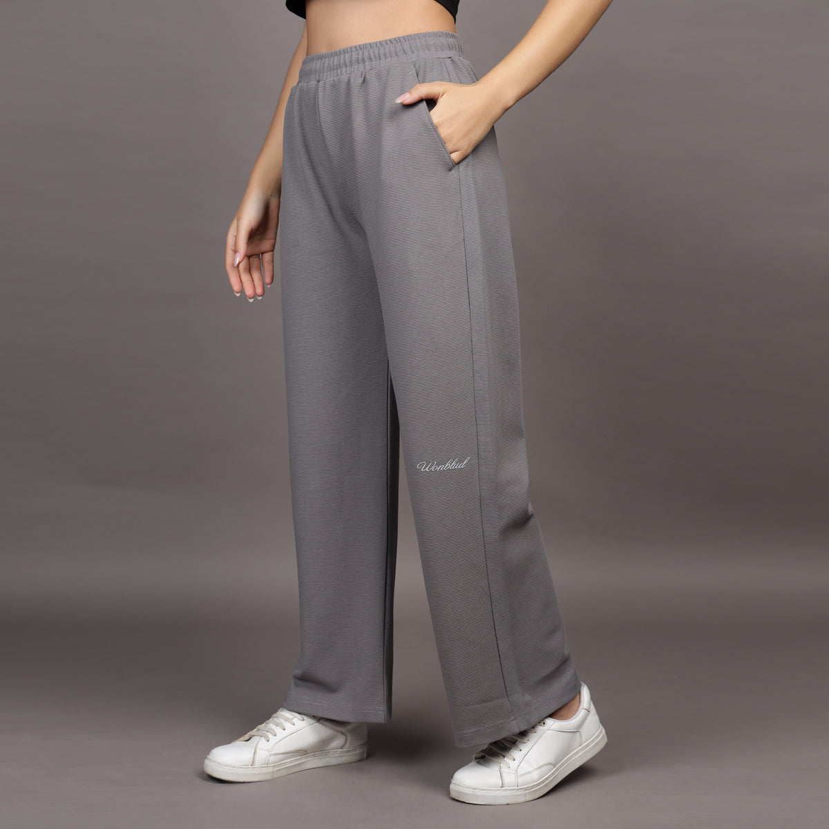 GREY LOOSE FIT PANTS (UNISEX)