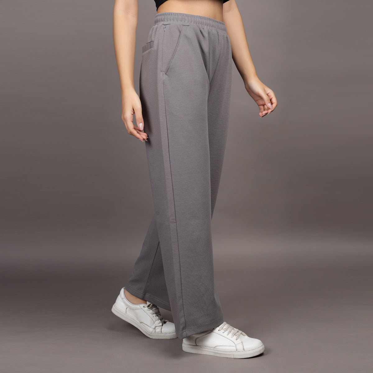 GREY LOOSE FIT PANTS (UNISEX)