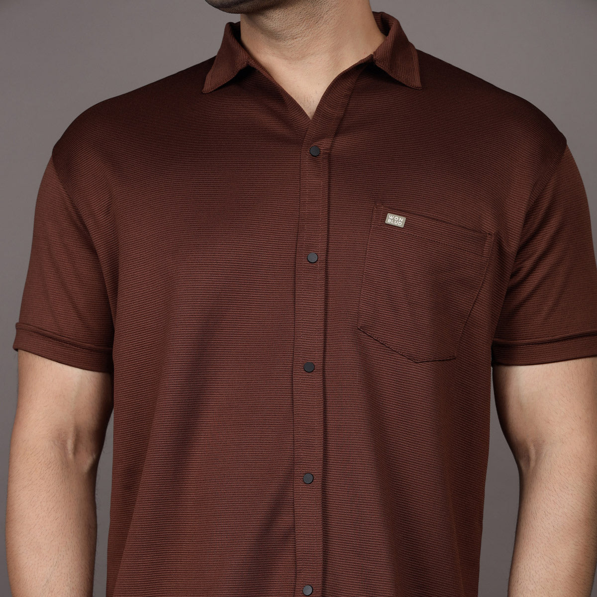 BROWN SHIRT