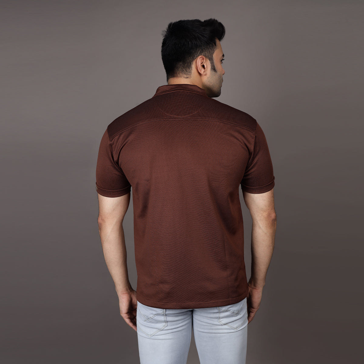 BROWN SHIRT