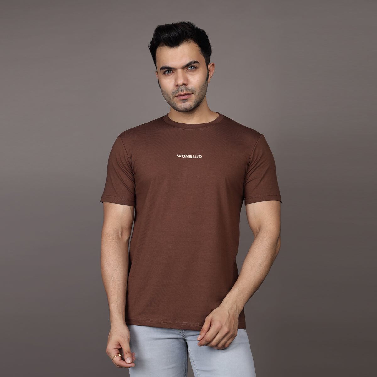 BROWN MARK T-SHIRT