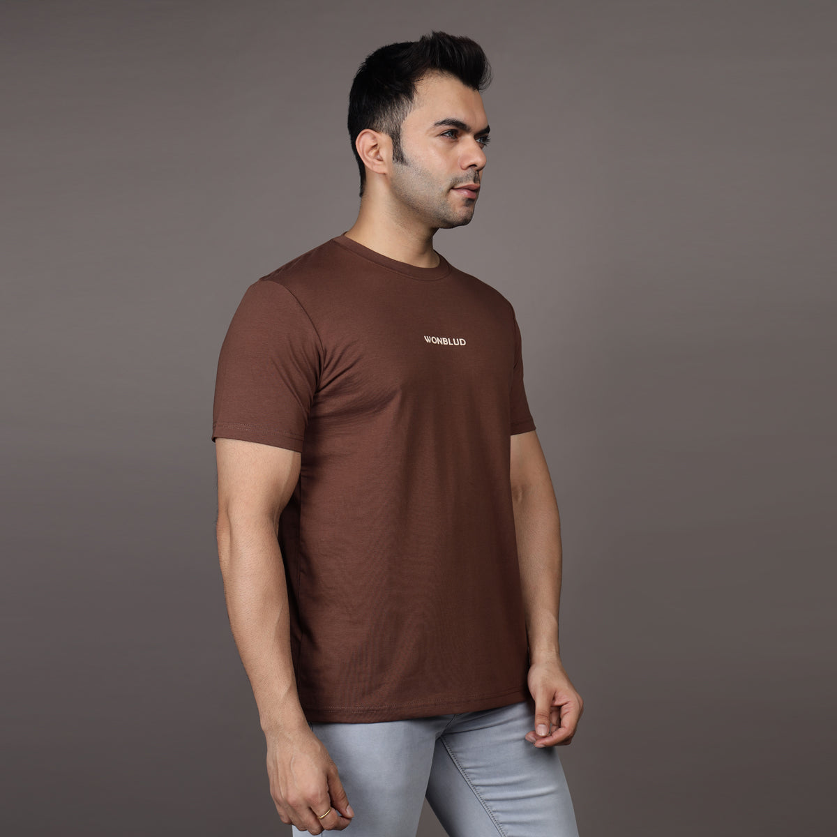 BROWN MARK T-SHIRT
