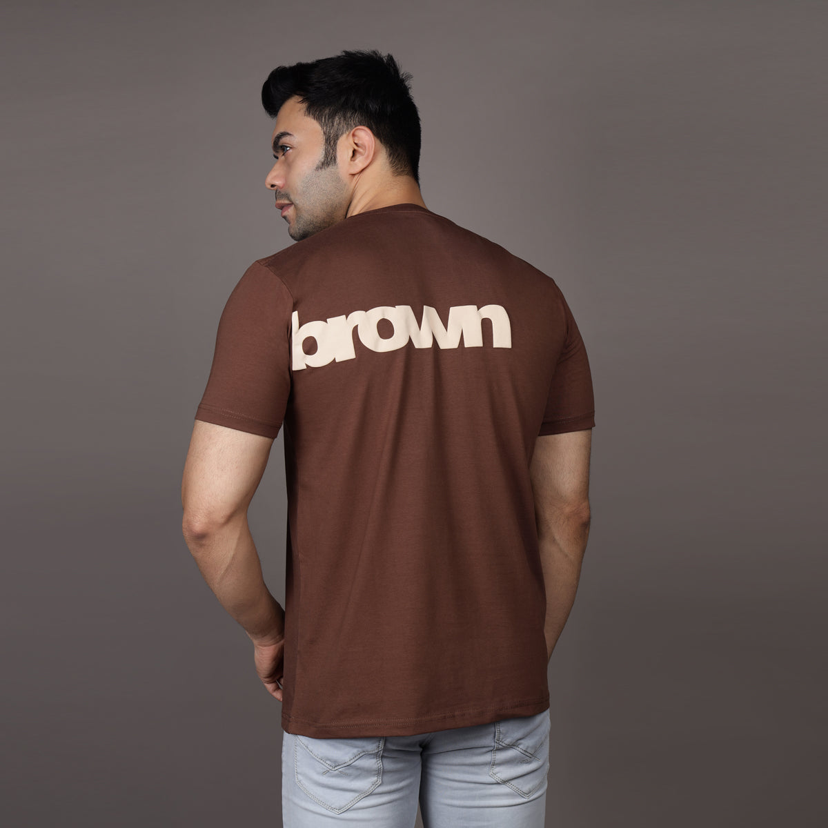 BROWN MARK T-SHIRT
