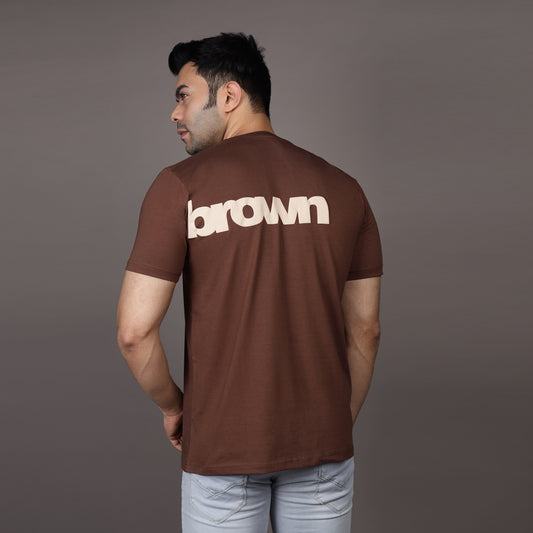 BROWN MARK T-SHIRT
