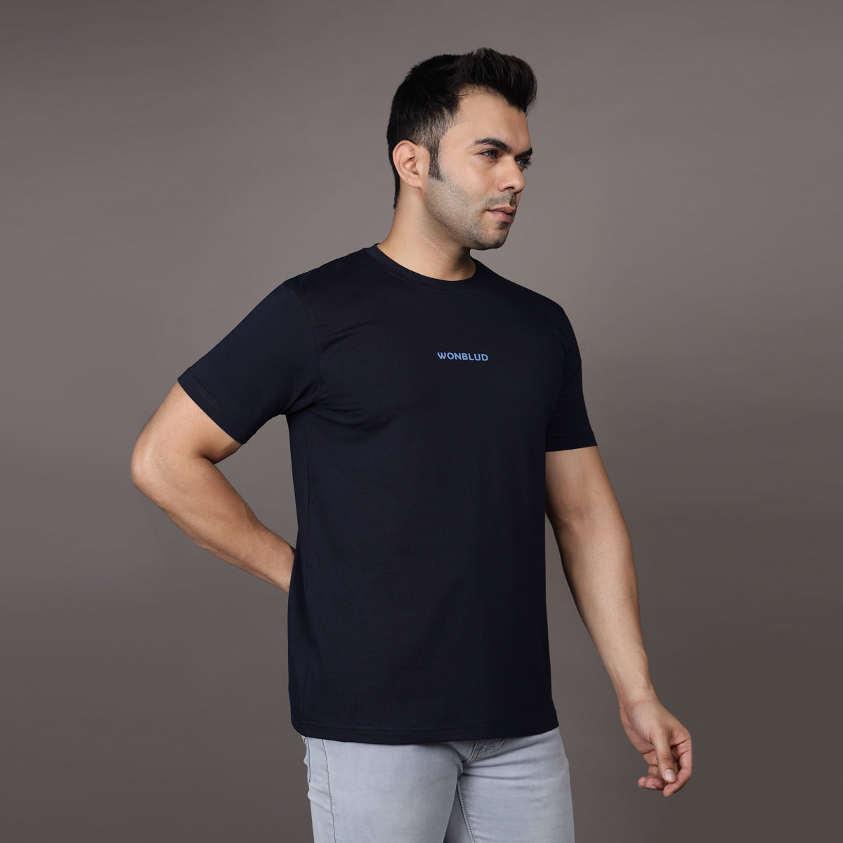 BLUE CROWN IS CURSE T-SHIRT