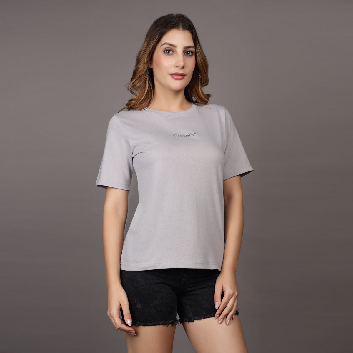 LIGHT GREY MARK T-SHIRT