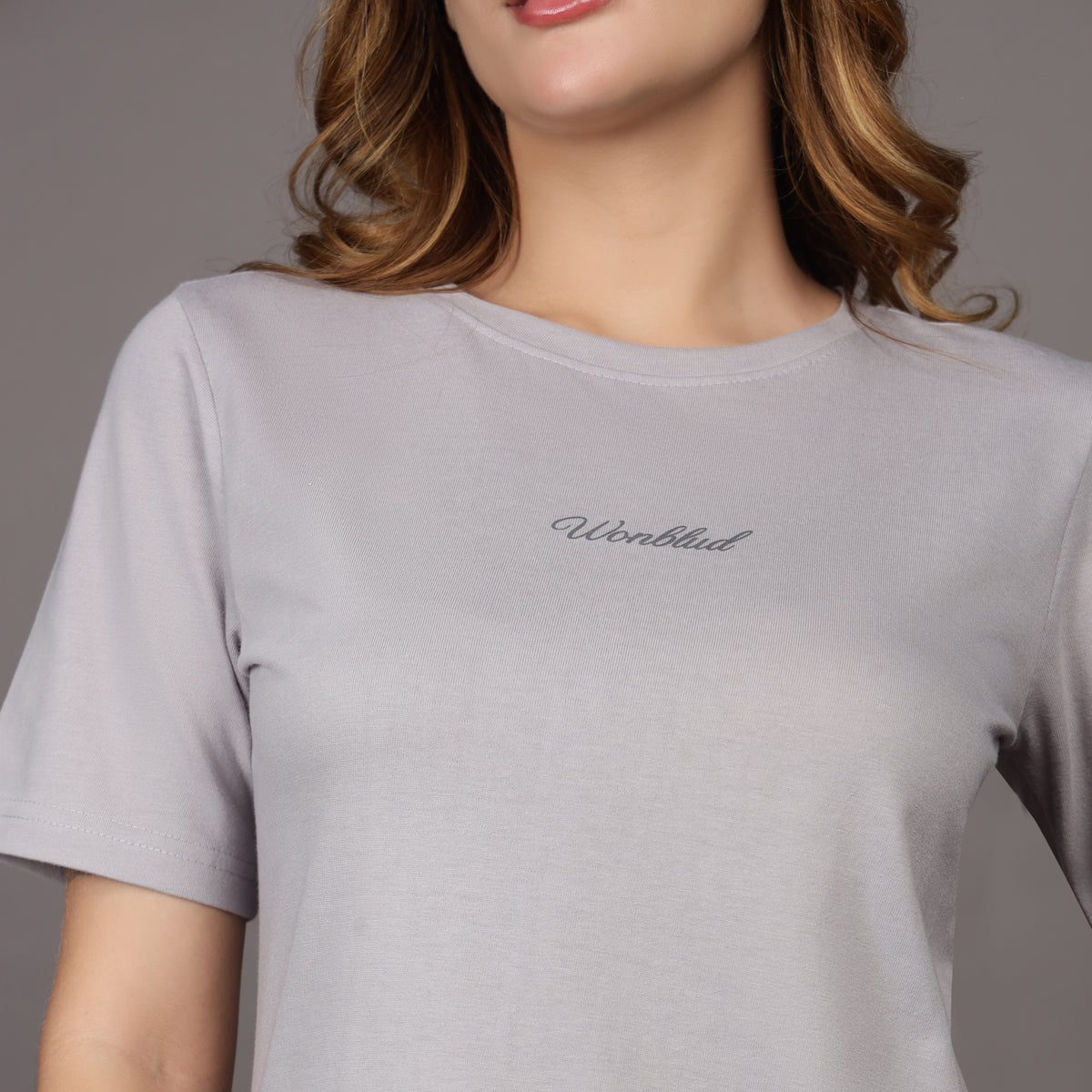 LIGHT GREY MARK T-SHIRT