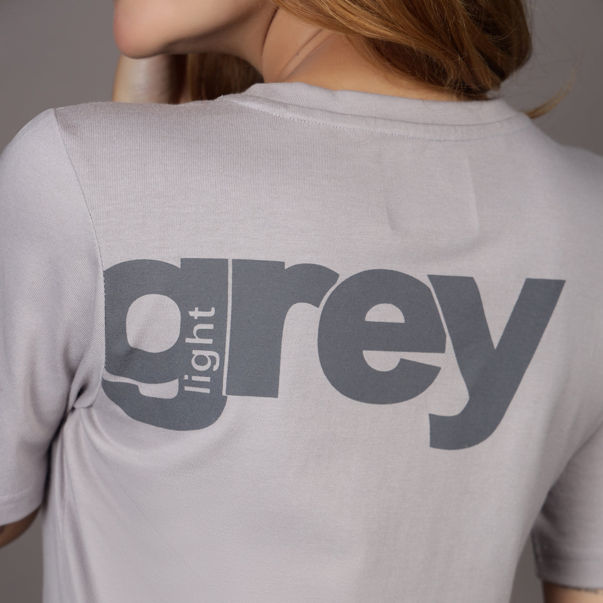 LIGHT GREY MARK T-SHIRT