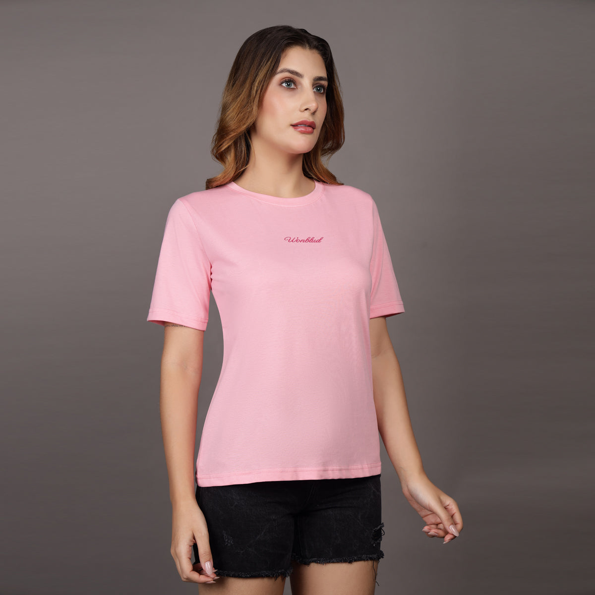 BABY PINK MARK T-SHIRT
