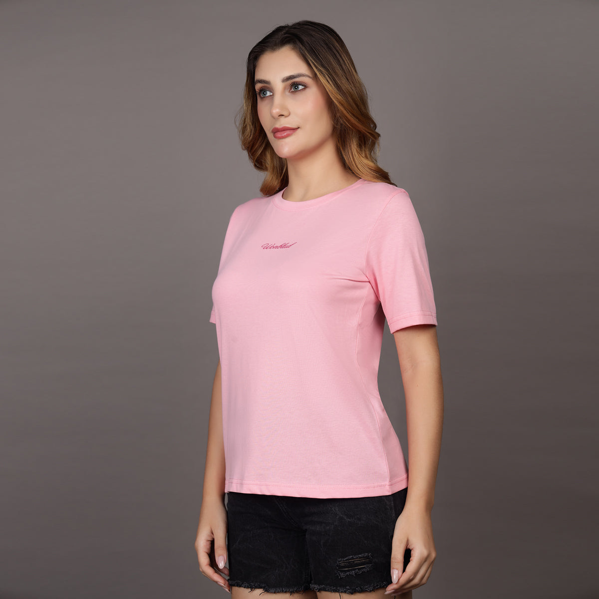 BABY PINK MARK T-SHIRT