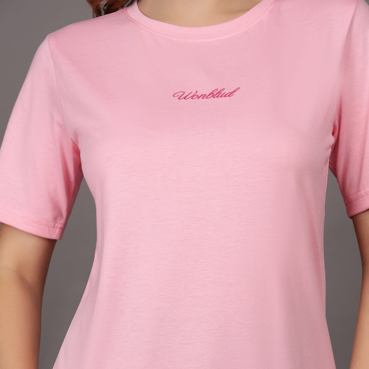 BABY PINK MARK T-SHIRT