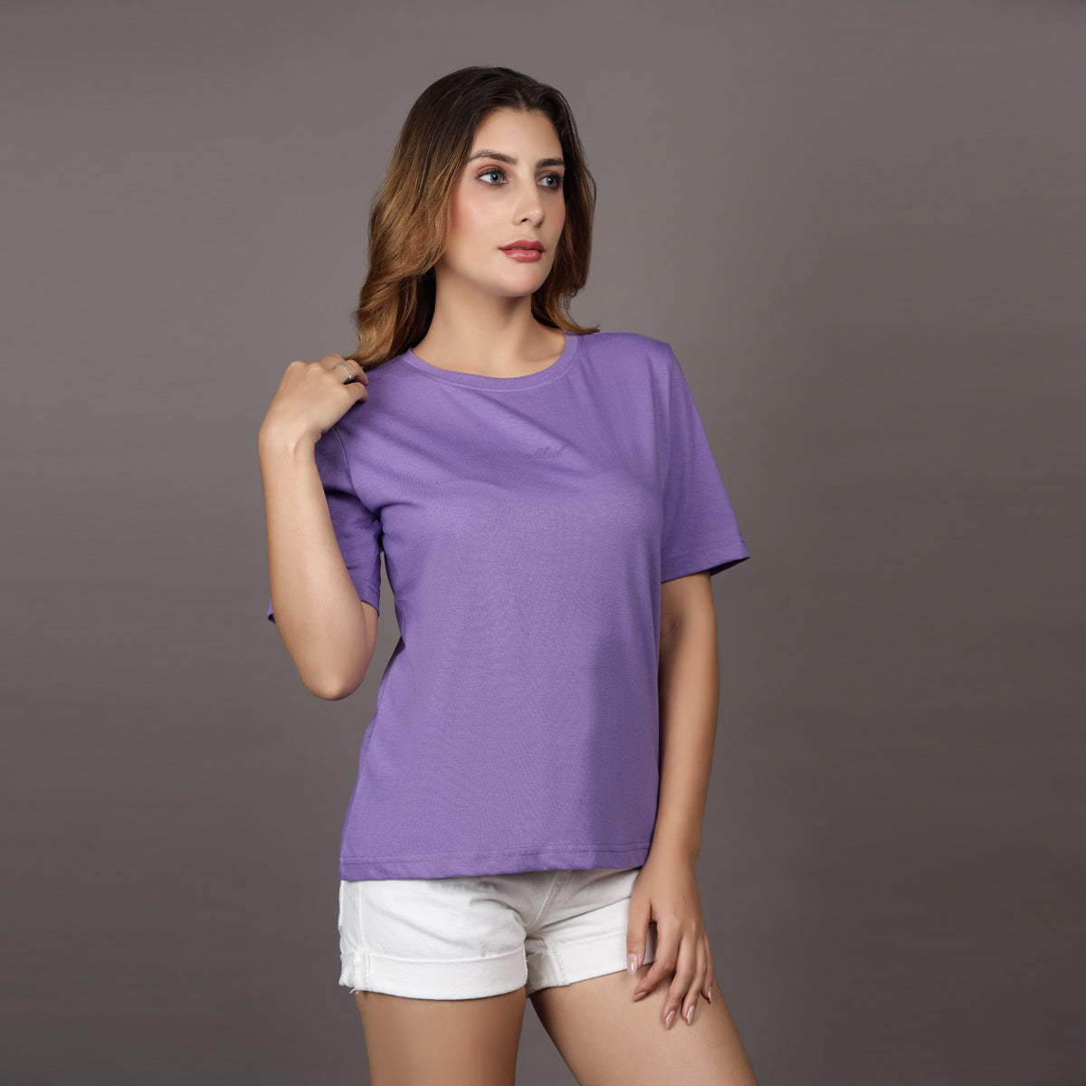 PURPLE CROWN BRUISES T-SHIRT