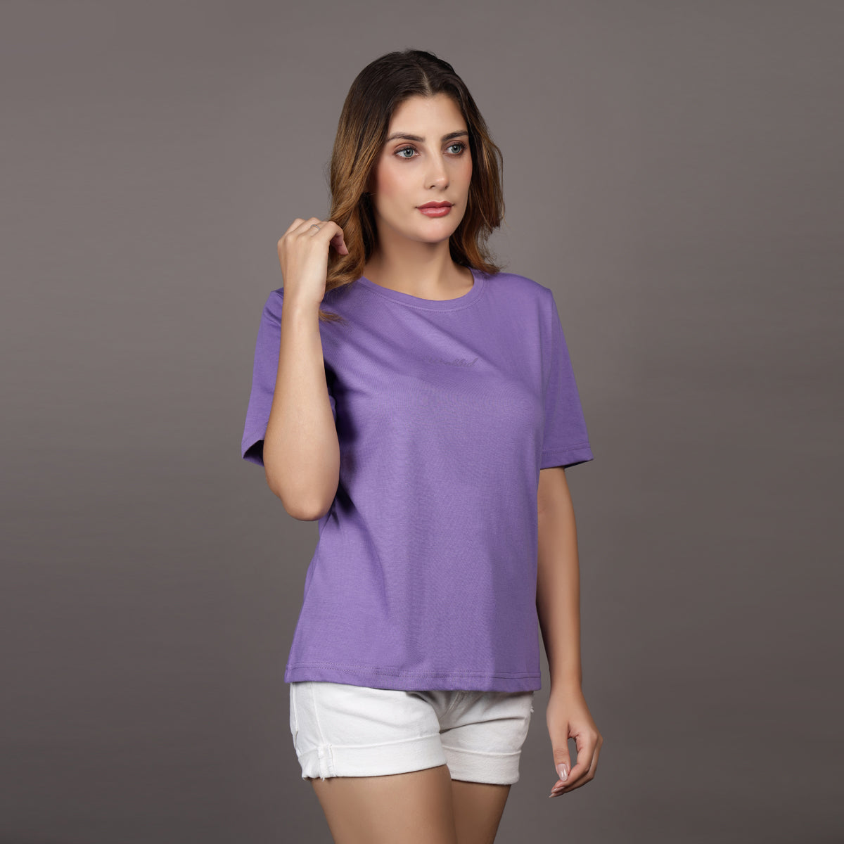 PURPLE CROWN BRUISES T-SHIRT