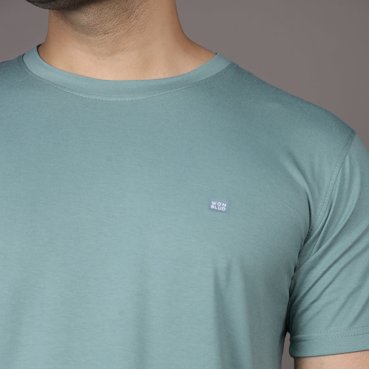 TEAL BLUE ESSENTIAL T-SHIRT