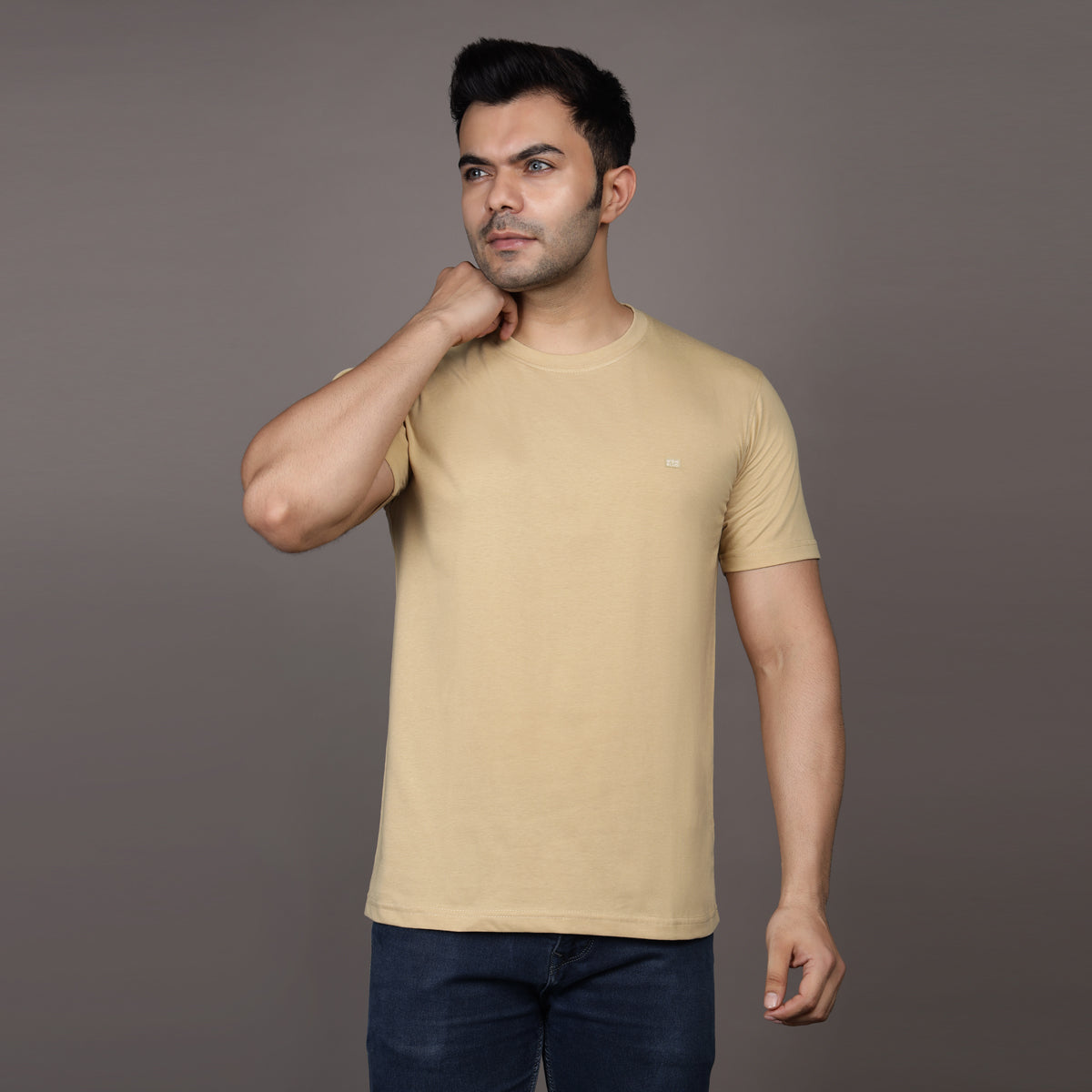 CAMEL HUE ESSENTIAL T-SHIRT