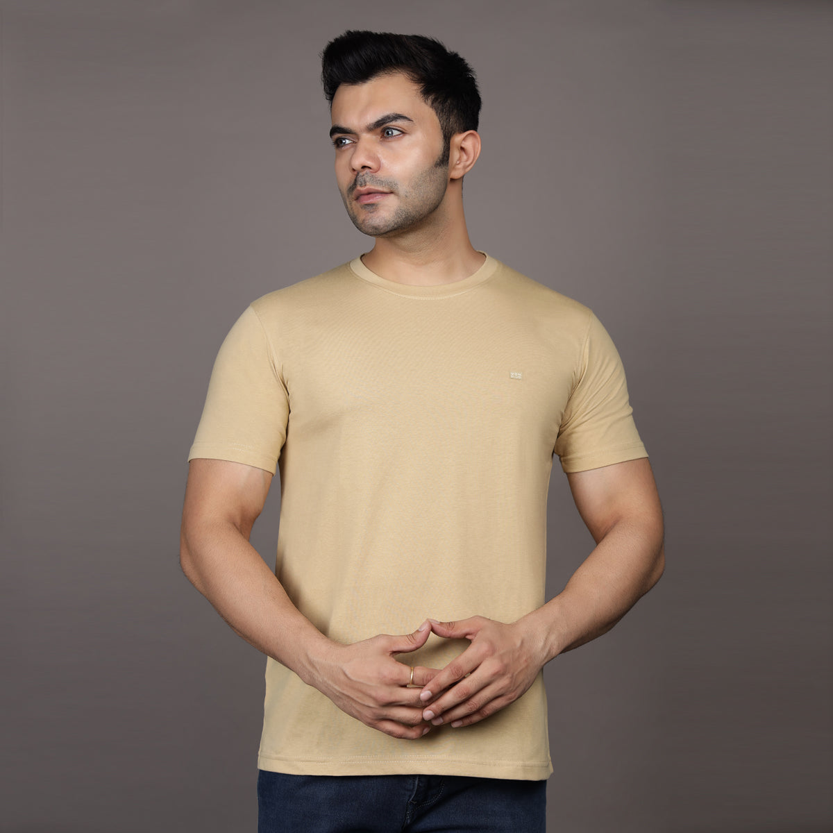 CAMEL HUE ESSENTIAL T-SHIRT