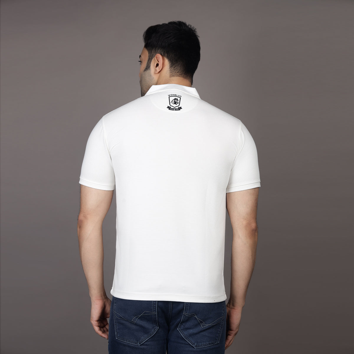 WHITE POLO CLUB T-SHIRT