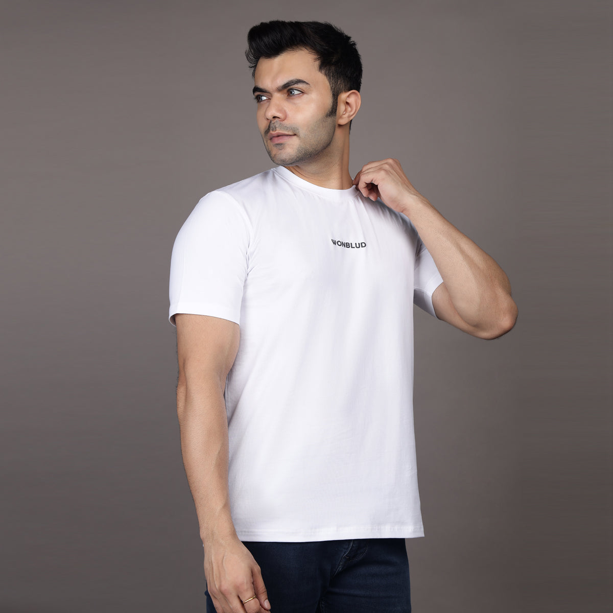 WHITE MARK T-SHIRT