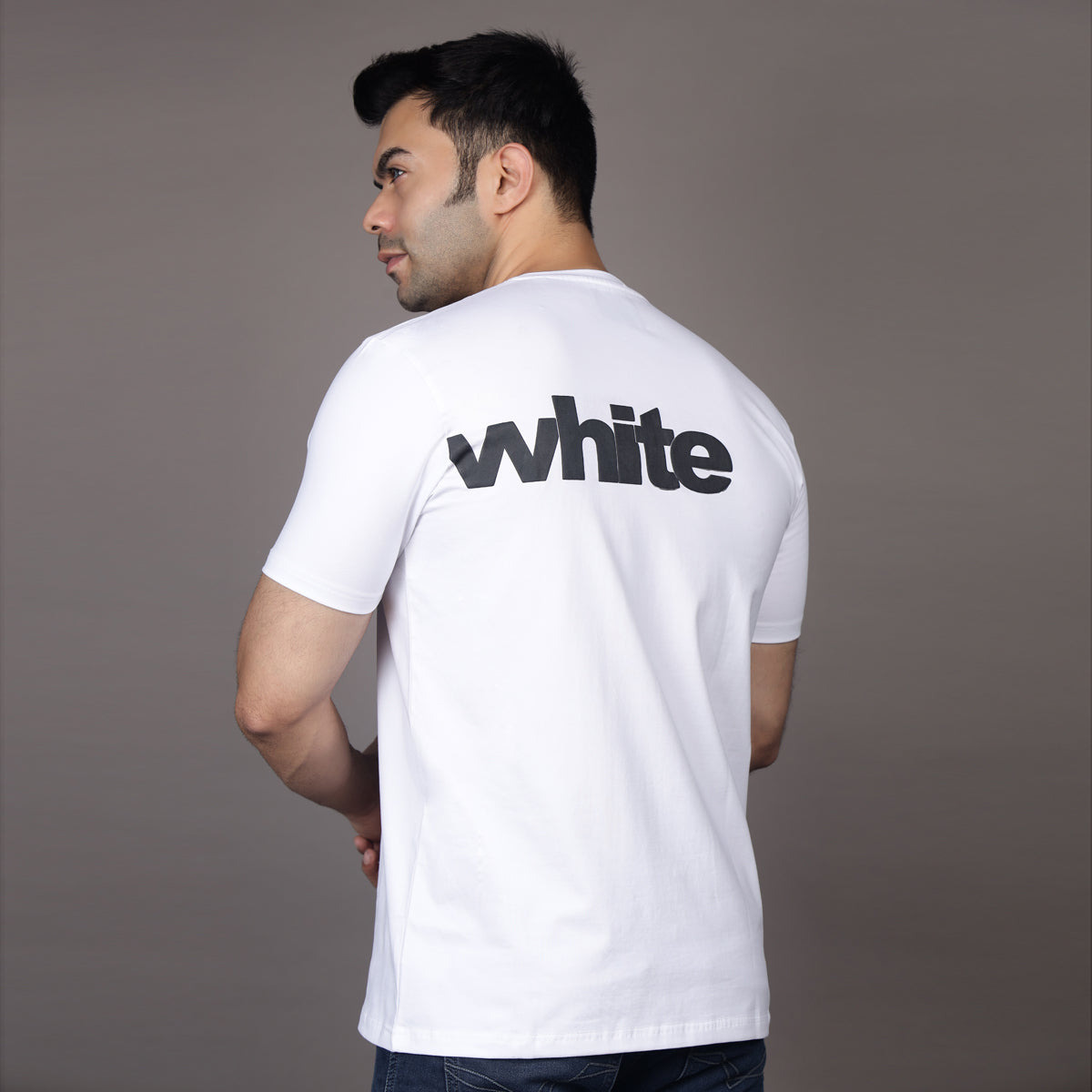 WHITE MARK T-SHIRT