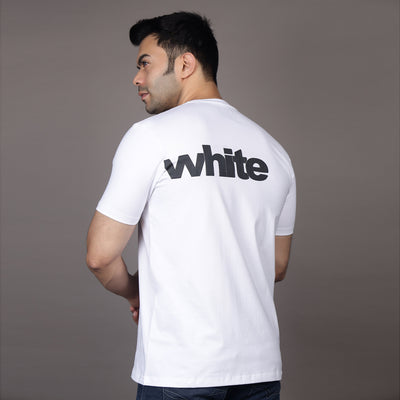 WHITE MARK T-SHIRT