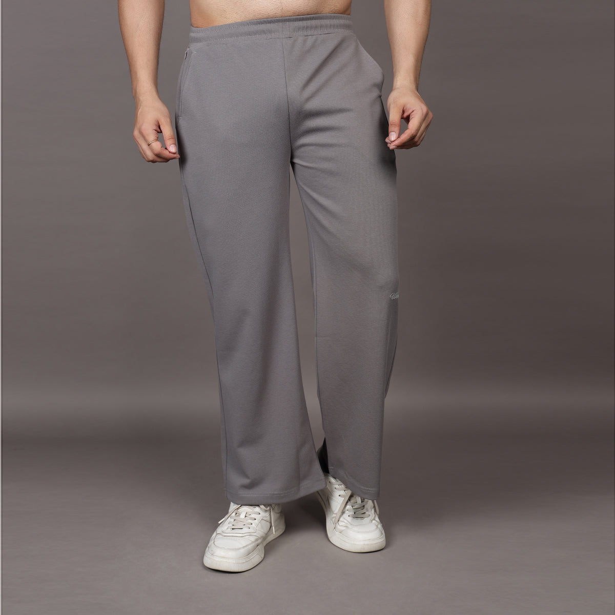 GREY LOOSE FIT PANTS (UNISEX)