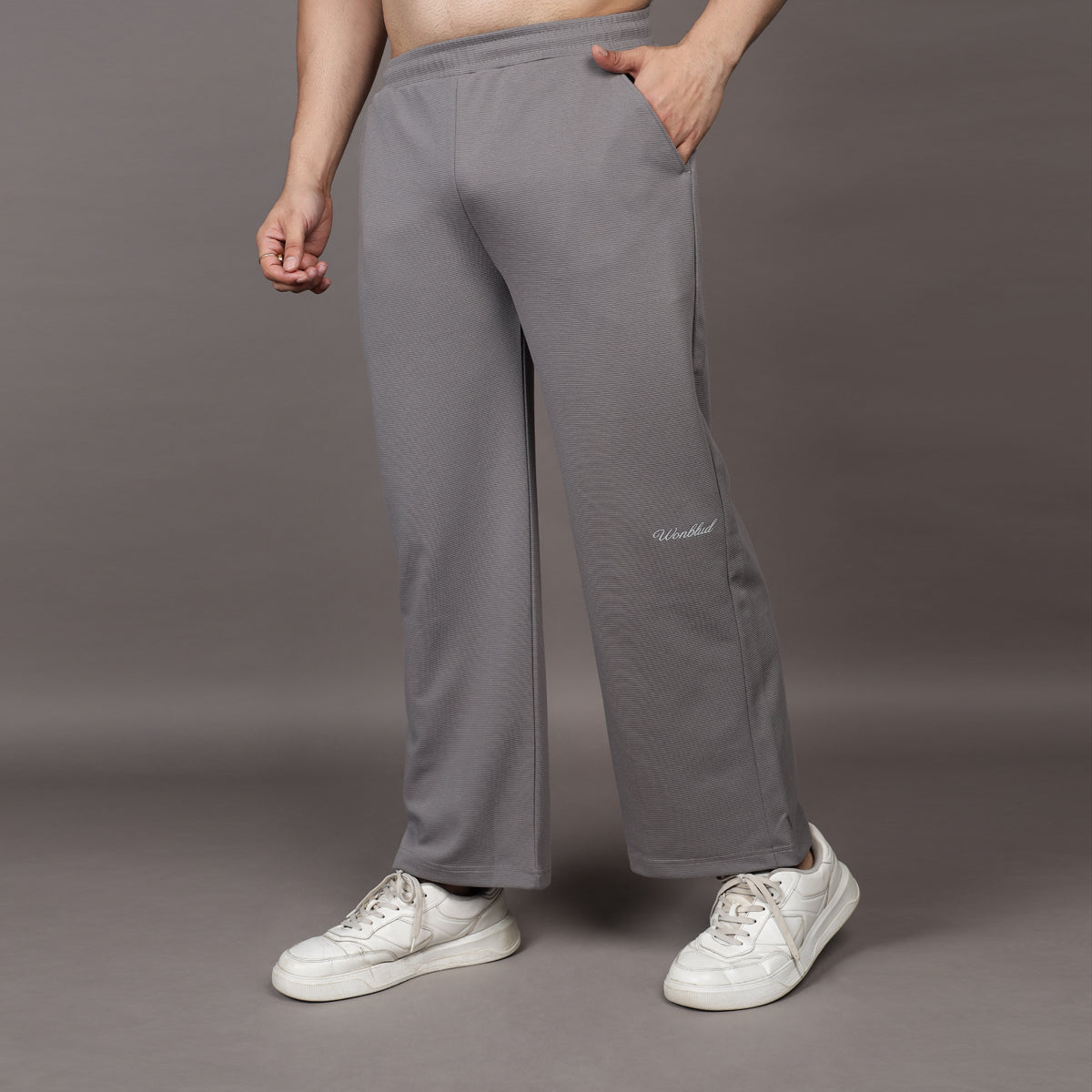 GREY LOOSE FIT PANTS (UNISEX)