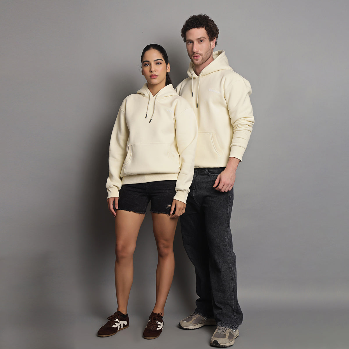 OFF-WHITE CLASSIC UNISEX OVERSIZED HOODIE