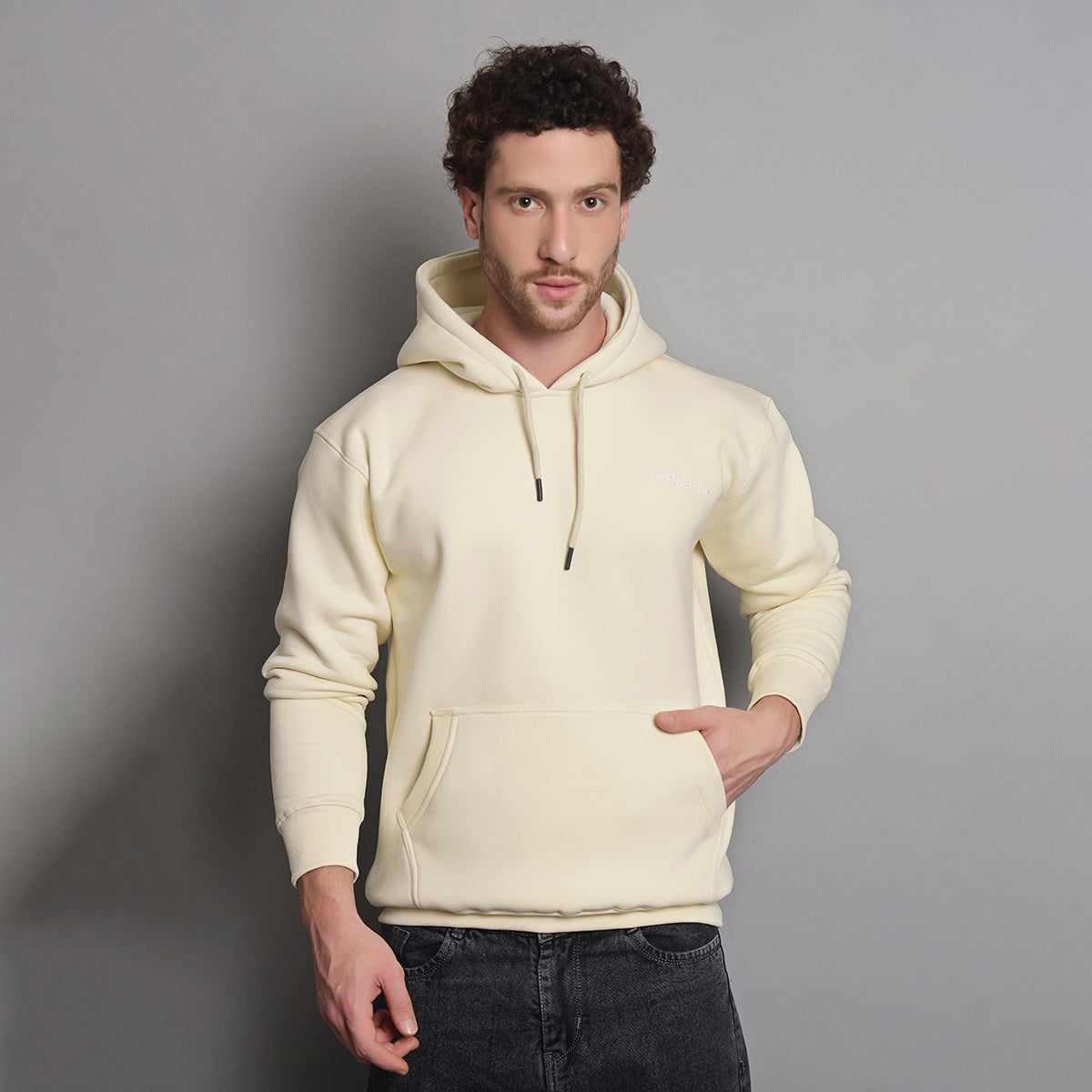 OFF-WHITE CLASSIC UNISEX OVERSIZED HOODIE