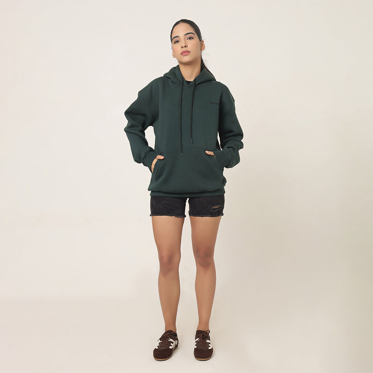 FOREST GREEN CLASSIC OVERSIZED HOODIE