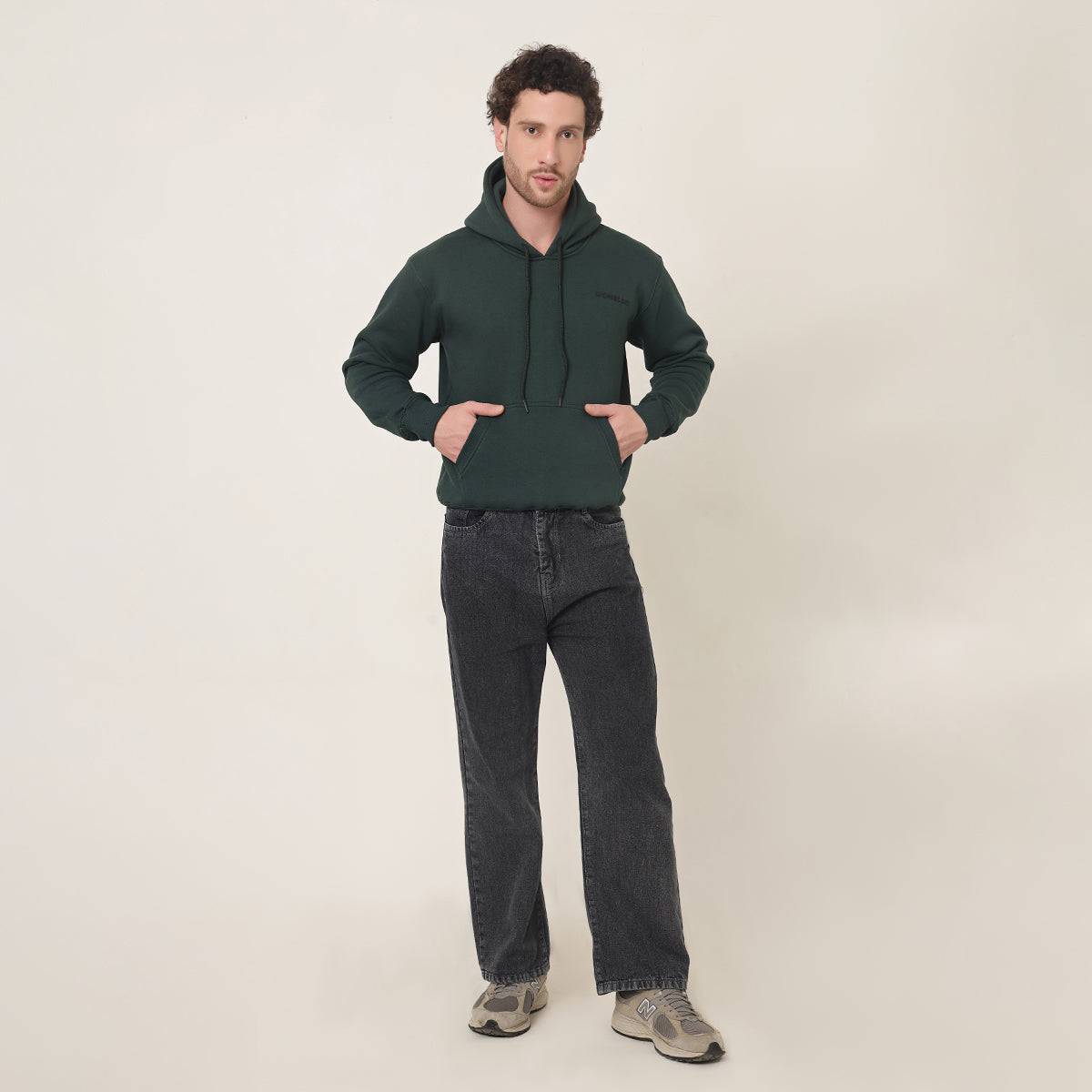 FOREST GREEN CLASSIC OVERSIZED HOODIE