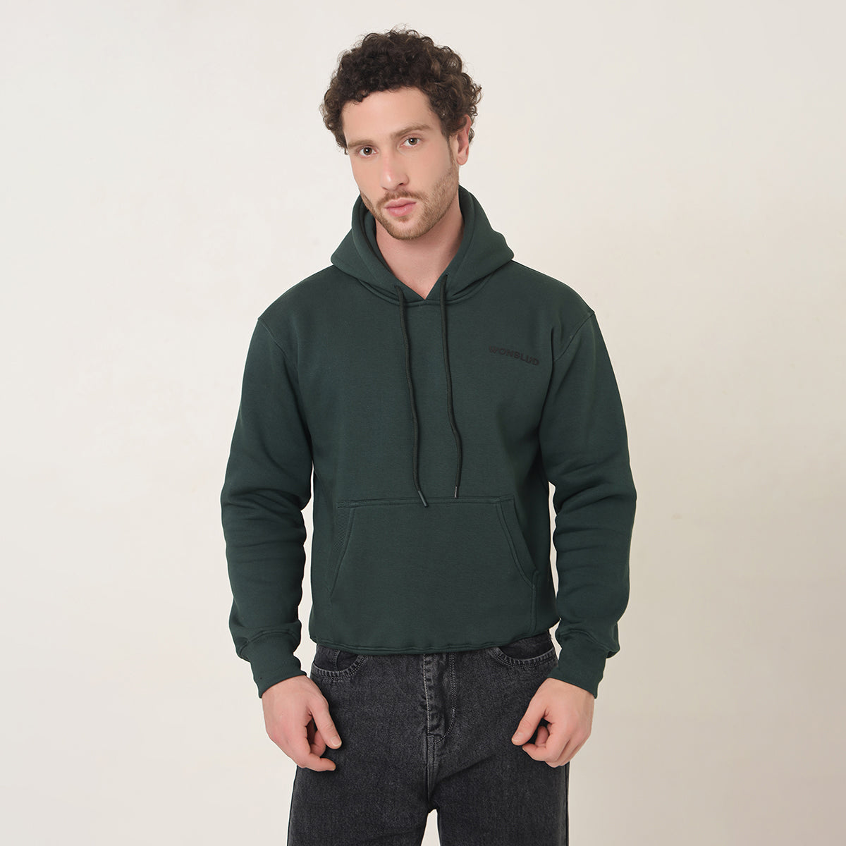 FOREST GREEN CLASSIC UNISEX OVERSIZED HOODIE