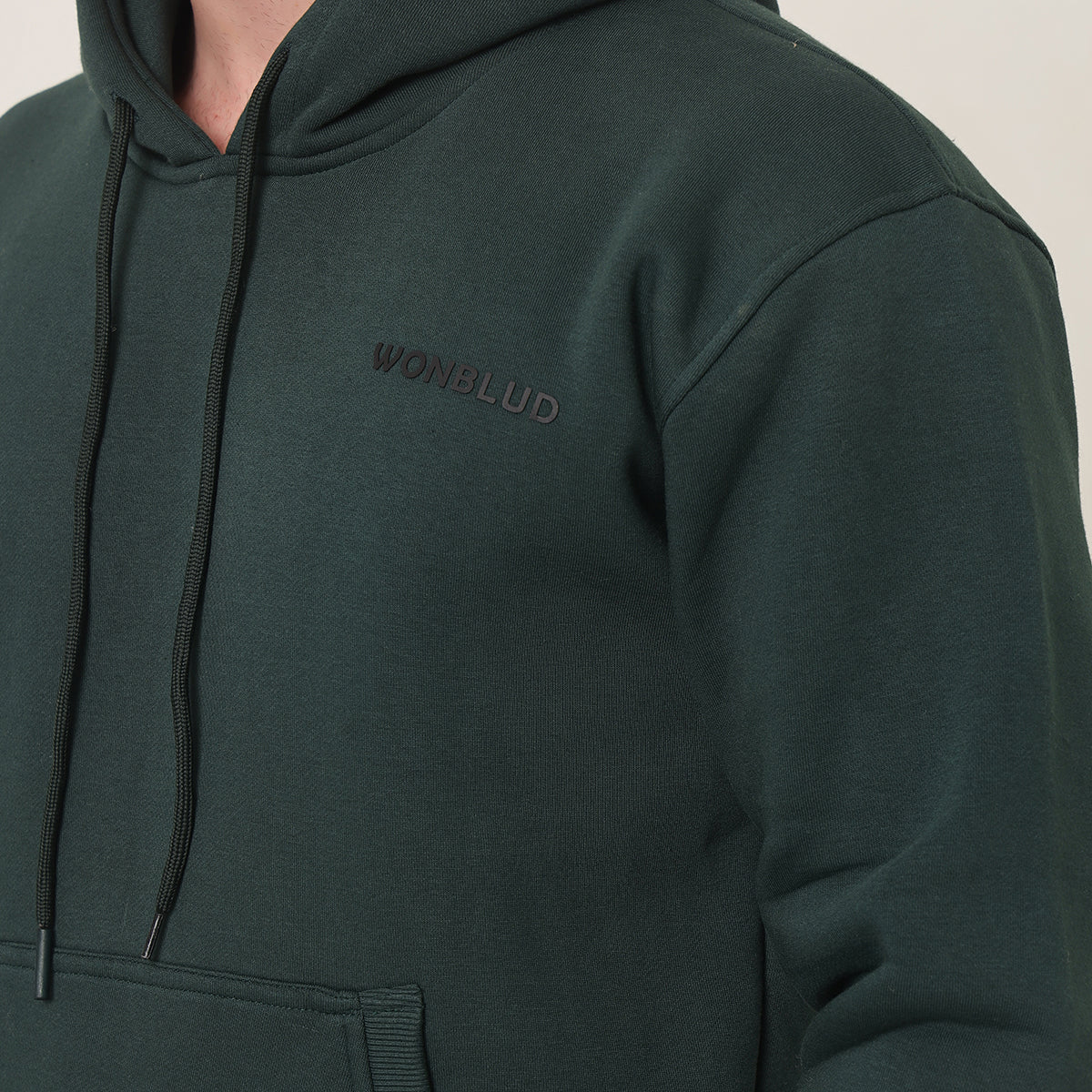 FOREST GREEN CLASSIC UNISEX OVERSIZED HOODIE