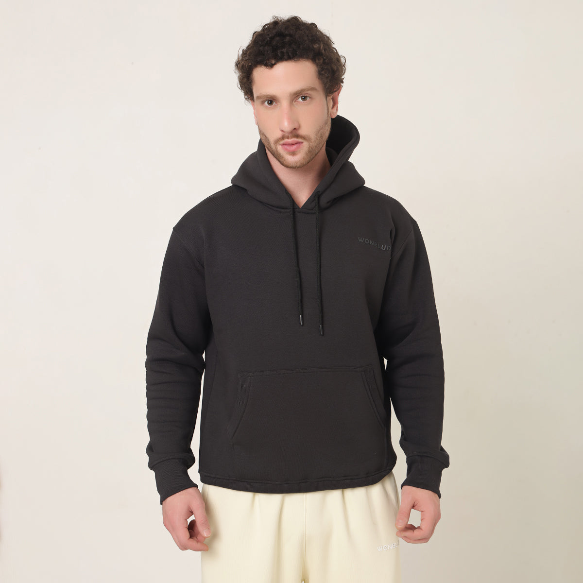 CHARCOAL GREY CLASSIC OVERSIZED HOODIE