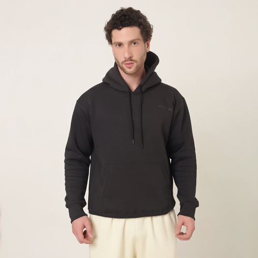 CHARCOAL GREY CLASSIC OVERSIZED HOODIE