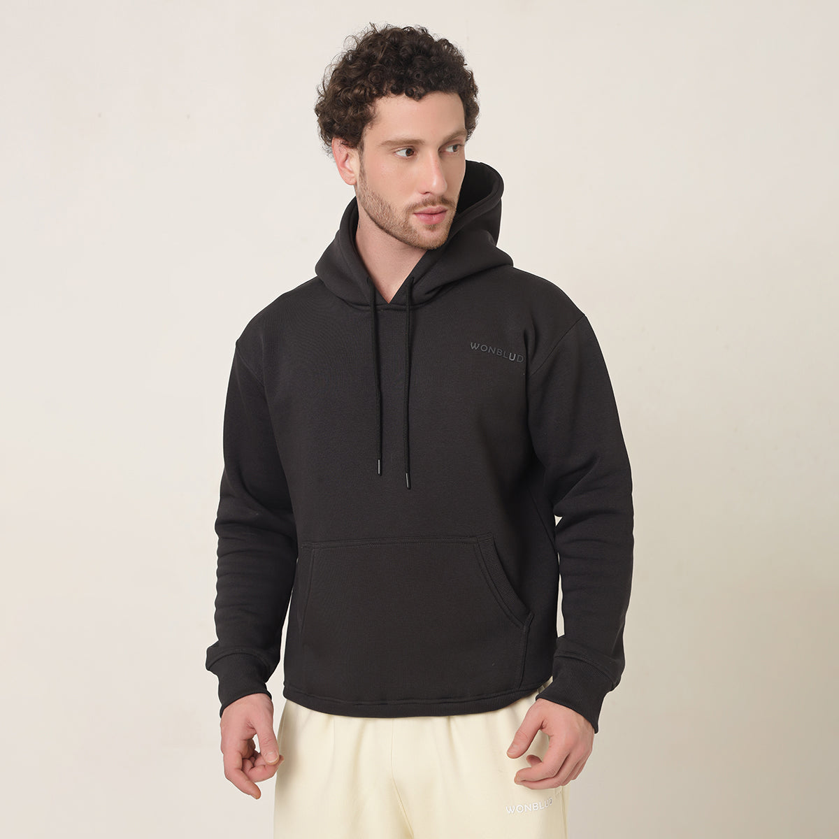 CHARCOAL GREY CLASSIC OVERSIZED HOODIE