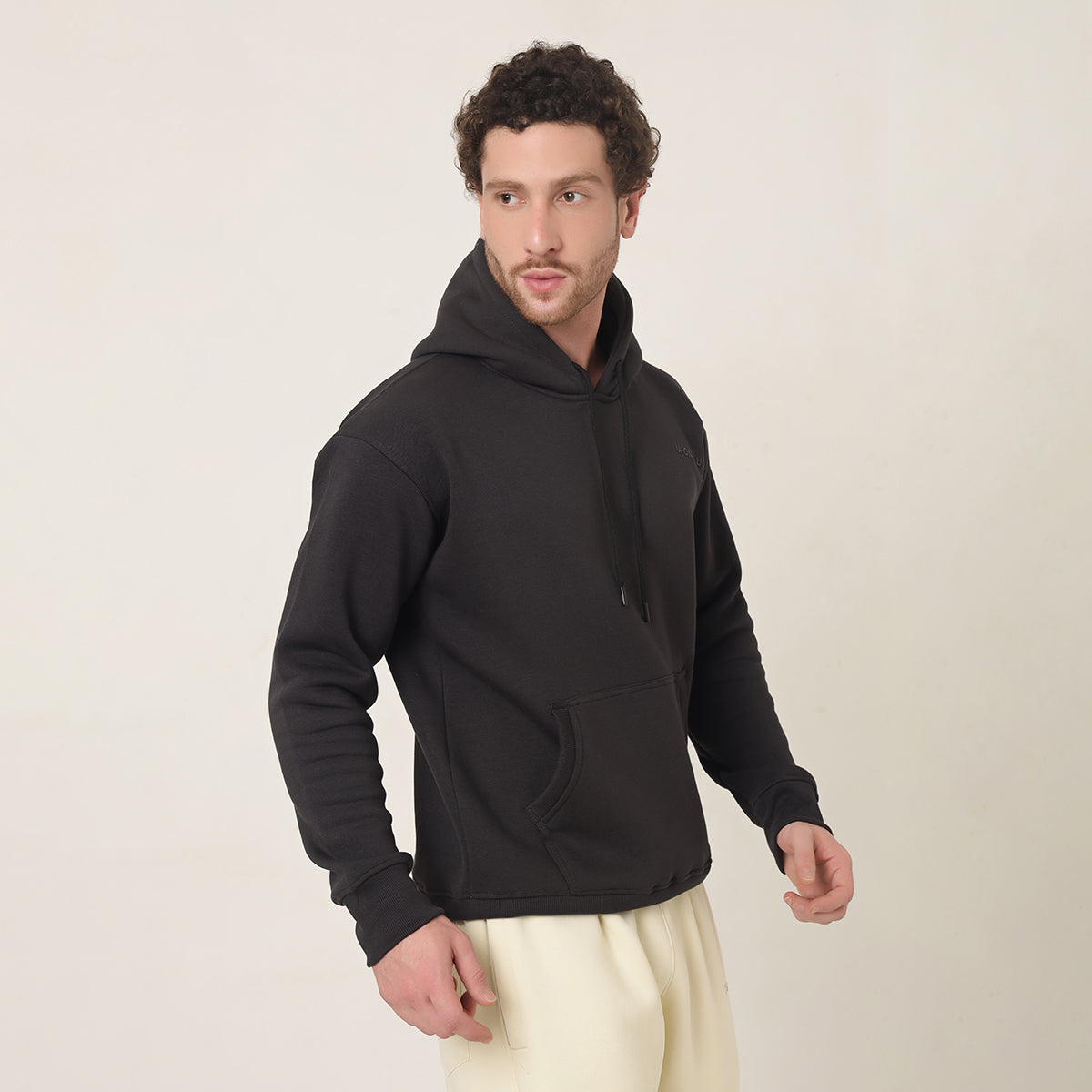 CHARCOAL GREY CLASSIC UNISEX OVERSIZED HOODIE