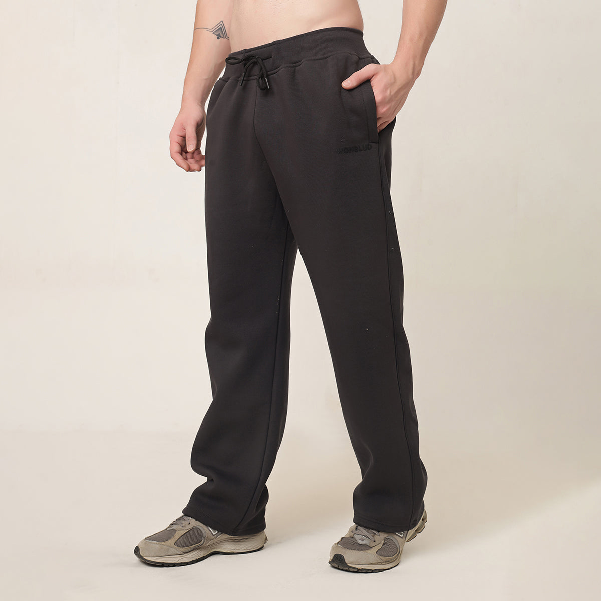 CHARCOAL GREY CLASSIC SWEATPANTS