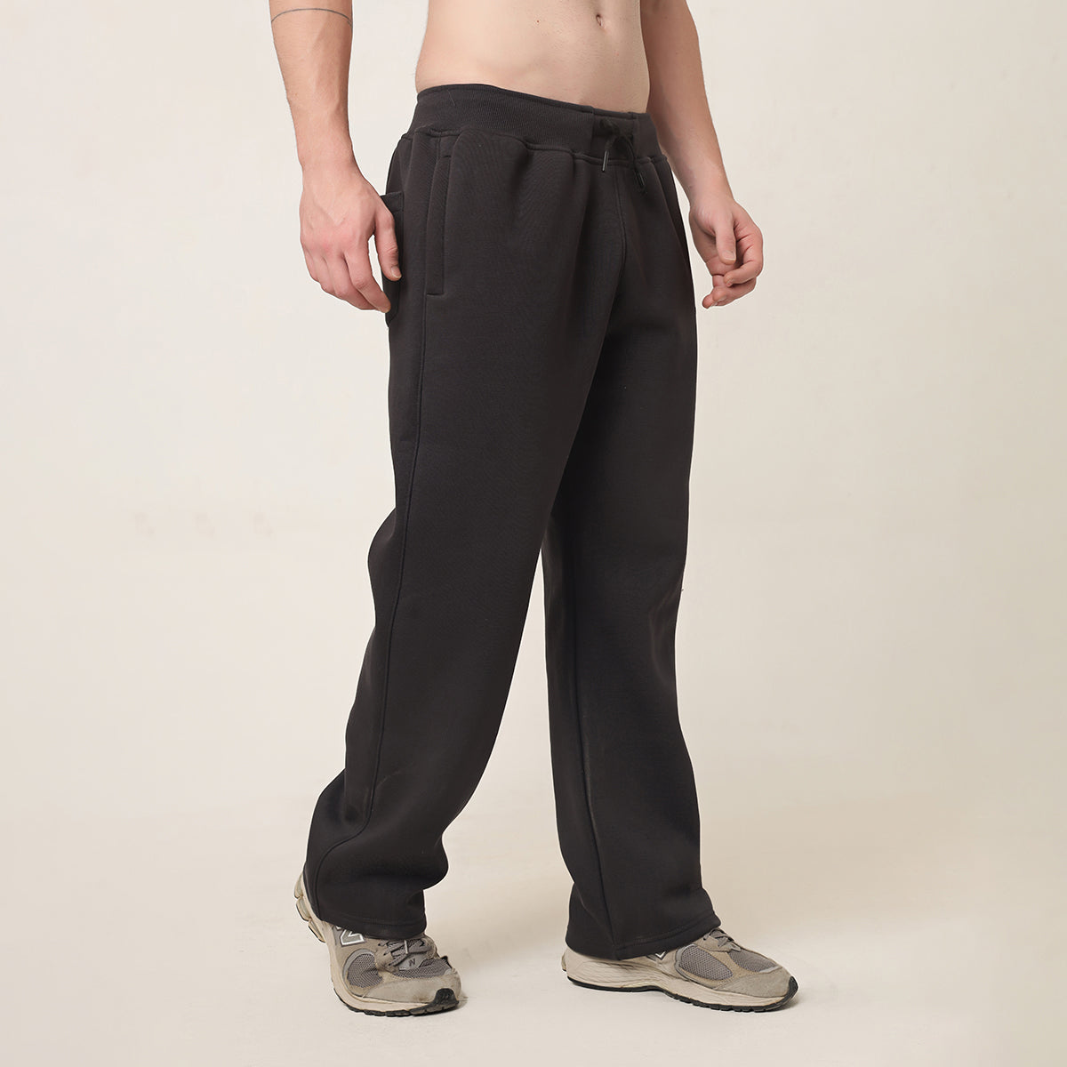 CHARCOAL GREY CLASSIC SWEATPANTS
