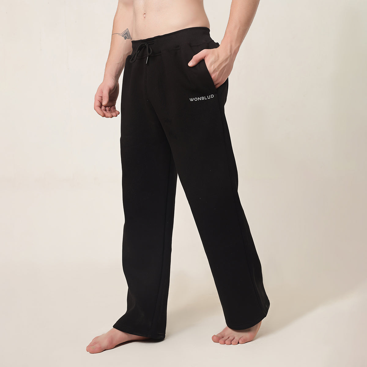 BLACK CLASSIC SWEATPANTS