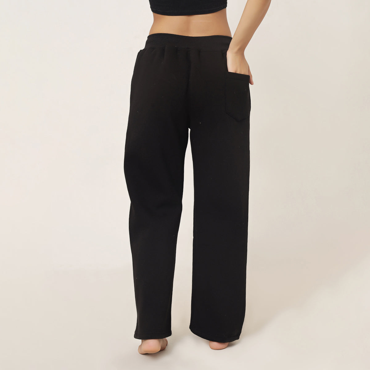 BLACK CLASSIC SWEATPANTS