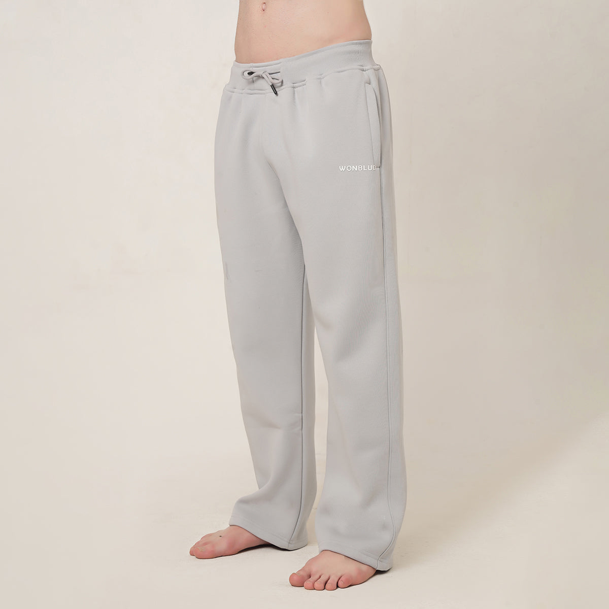 SILVER GREY CLASSIC SWEATPANTS