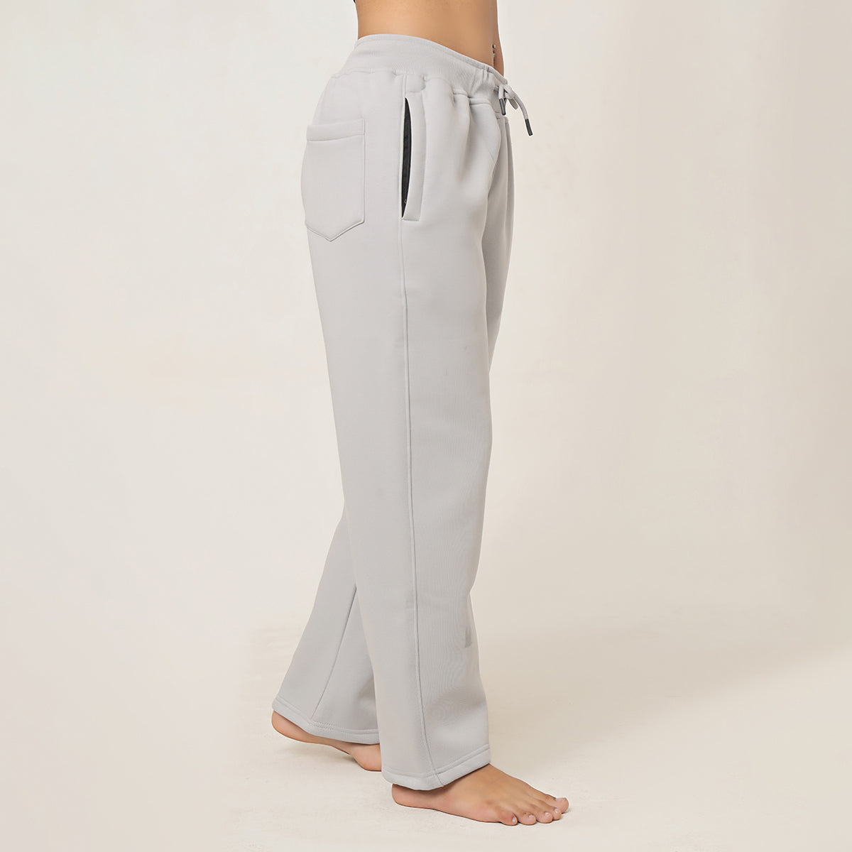 SILVER GREY CLASSIC SWEATPANTS